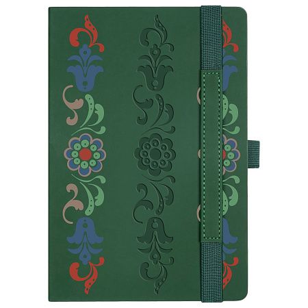 Ежедневник Alpha недатированный, зеленый/оливковый