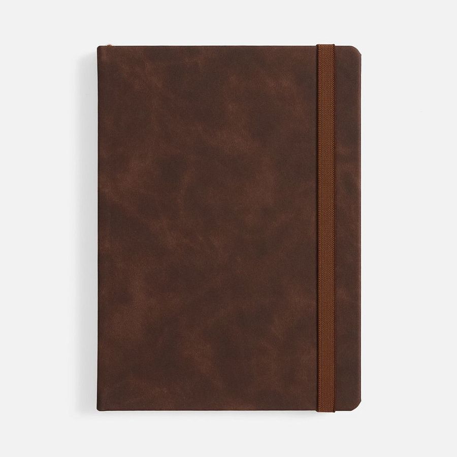 Ежедневник Urban Hard, недатированный, коричневый