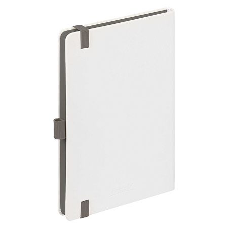 Ежедневник Арктик (Arctic) недатированный, белый/темно-серый