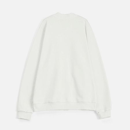 Бомбер унисекс Townie, молочно-белый, размер XL