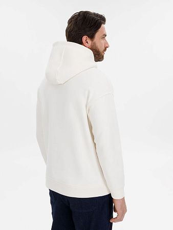 Худи оверсайз унисекс Snuggie, молочно-белое, размер M/L