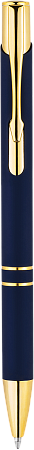 Ручка KOSKO SOFT GOLD Темно-синяя 1029.14