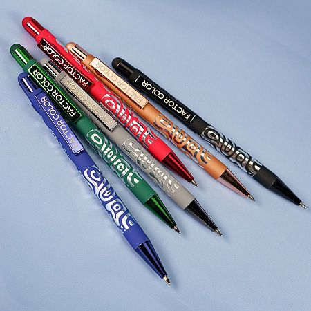 Ручка шариковая FACTOR COLOR со стилусом