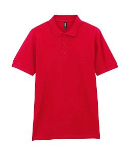 Футболка поло PREMIUM COTTON ADULT DOUBLE PIQUE, ГРАФИТОВЫЙ M под нанесение