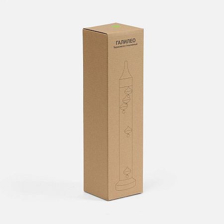 Термометр стеклянный «Галилео», зеленый