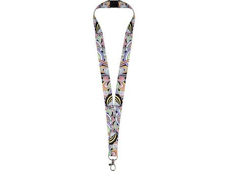 Ланъярд под сублимацию с карабином и замком обрыва, 2 см