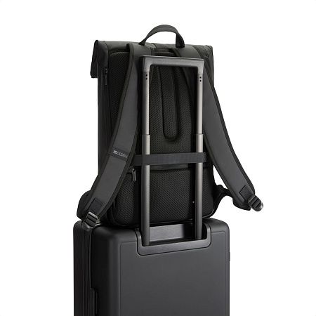 Антикражный водонепроницаемый рюкзак Urban Flap-Top, черный