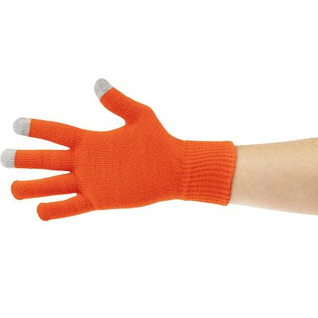 Перчатки сенсорные Urban Flow, оранжевые, размер L/XL