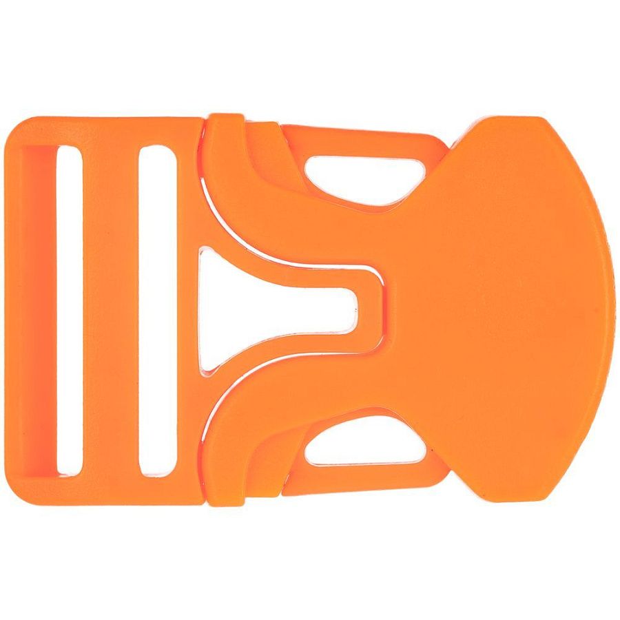 Застежка-пряжка односторонняя Triden, оранжевый неон