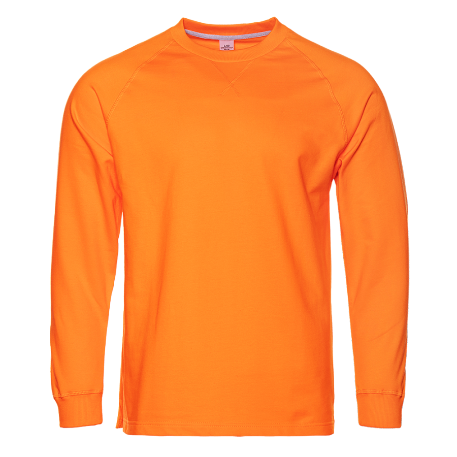 Свитшот унисекс STAN футер с начёсом 220, 60, Оранжевый,  (28/1)  (50/L)