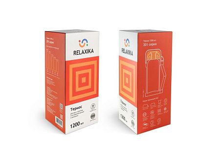Термос Relaxika универсальный для еды и напитков «201»