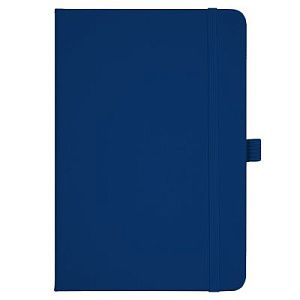 Блокнот Forest  Alfa Polo Soft А5, недатированный, в твердой обложке, с резинкой и петлей для ручки, темно-синий