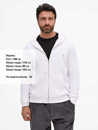 Толстовка унисекс Calipso, белая, размер 3XL