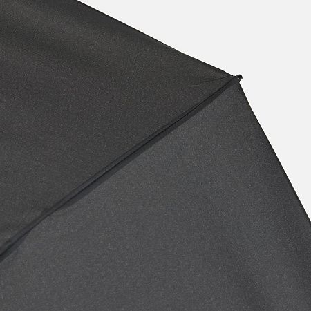 Зонт обратного сложения twoGether с двойным куполом, черный