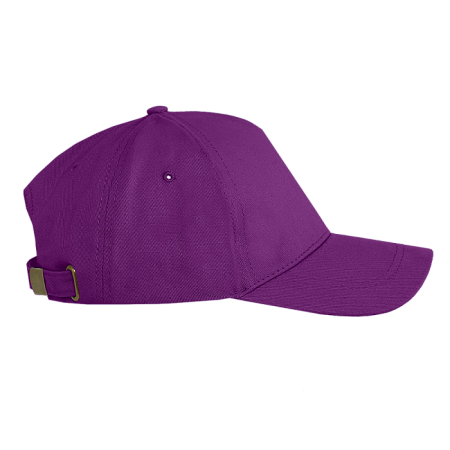 Бейсболка STAN 5 клиньев хлопок 260, 12, Фиолетовый,  (94)  (56-58/ONE SIZE)