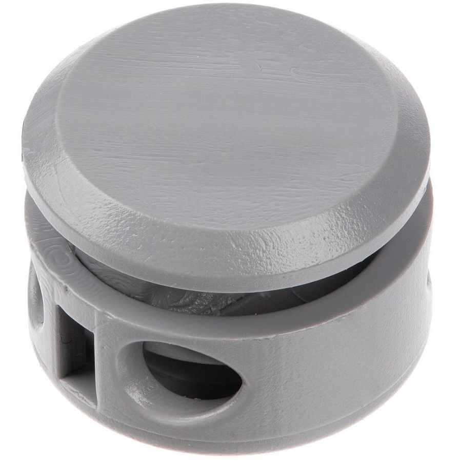 Двойной фиксатор для шнура Brogy, серый