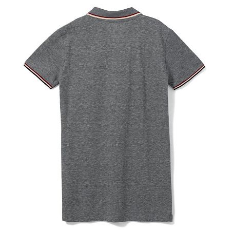 Рубашка поло женская Paname Women, черный меланж, размер S