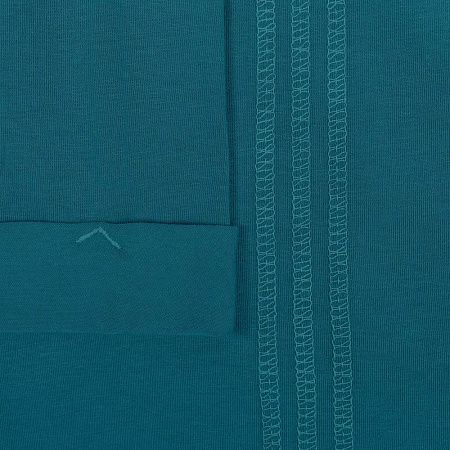 Футболка унисекс Vozduh 1.0, темно-бирюзовая, размер S