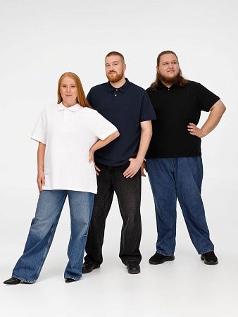 Рубашка поло унисекс Pacific, кобальт (темно-синяя), размер S