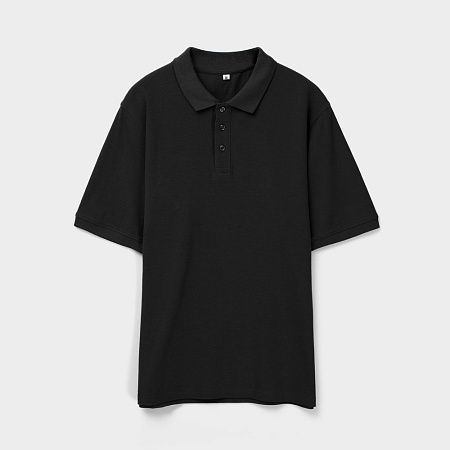 Рубашка поло унисекс Upswing, черная, размер S