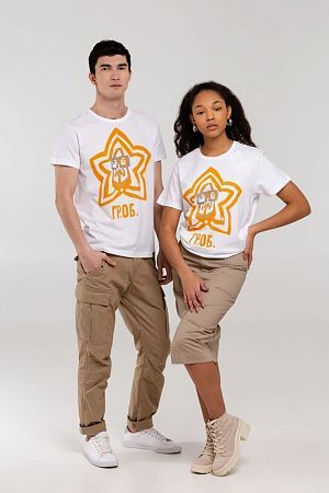 Футболка «Меламед. Егор Летов», белая, размер S