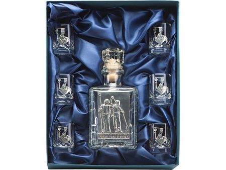 Набор со штофом «Металлурги»