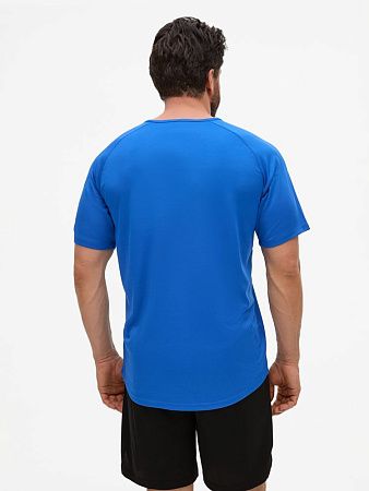 Футболка унисекс Sporty 140, ярко-синяя, размер XXL