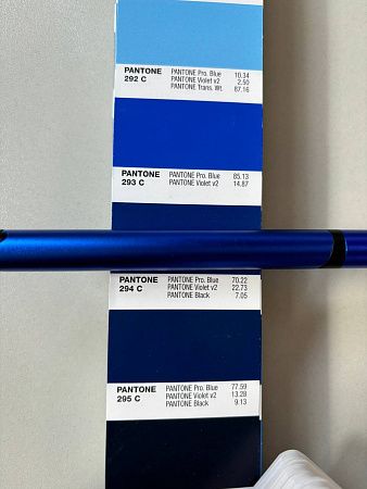 Ручка шариковая Castello Requis, металлическая, синяя, матовая