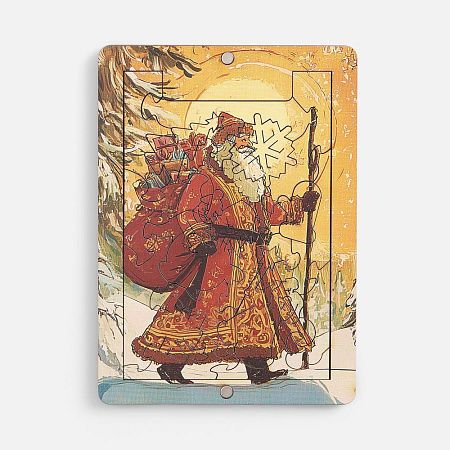 Пазл фигурный «Дед Мороз»