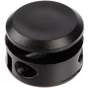 Двойной фиксатор для шнура Brogy, черный