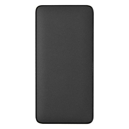 Внешний аккумулятор (powerbank) «WeCharge Velvet», 10 000 mAH, 5V -2A , c цифровым дисплеем для контроля заряда, черный