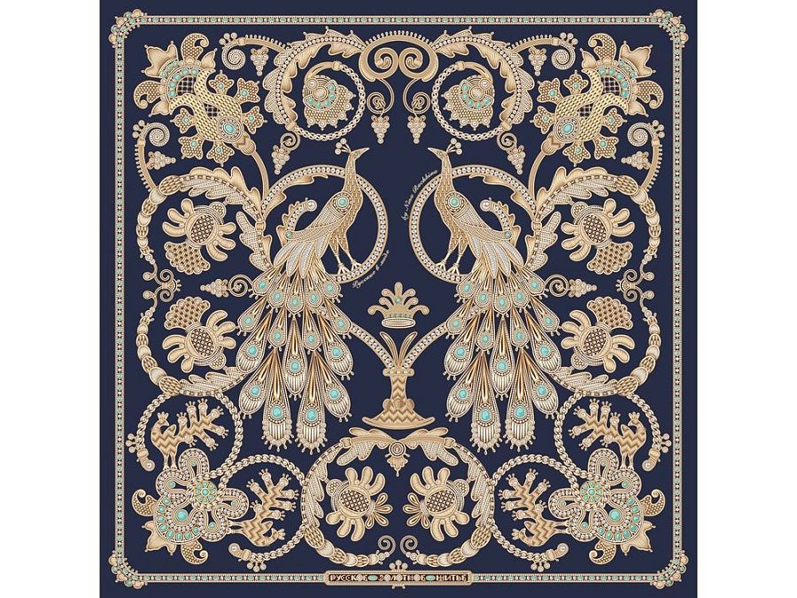 Платок «Русское золотное шитьё»
