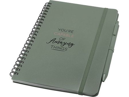 Блокнот А5 «Thalaasa» с шариковой ручкой