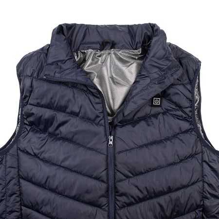 Жилет с подогревом Thermalli Valmorel, темно-синий, размер M