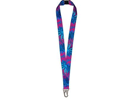 Ланъярд под сублимацию с карабином и замком обрыва, 2,5 см