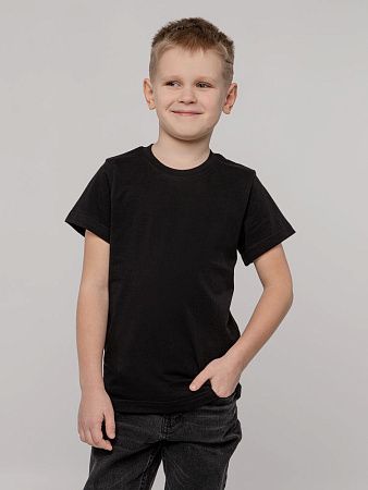 Футболка детская T-Bolka Kids, черная, размер 14 лет (154-164 см)