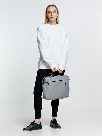 Сумка для ноутбука Oneworld, серая