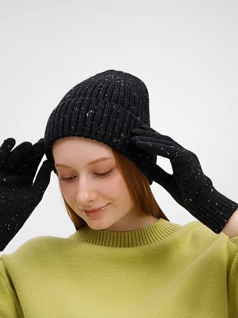 Перчатки сенсорные Spotti Senso, черные, размер S/M