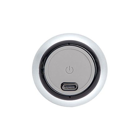 Портативная mini Bluetooth-колонка Sound Burger "Ellipse" серебро