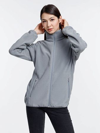 Куртка флисовая унисекс Nesse, серая, размер XL/2XL