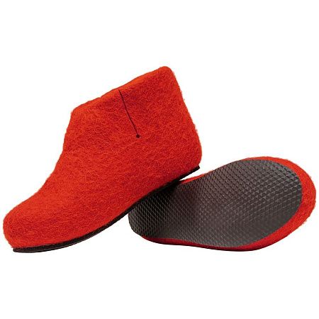 Домашние валенки Wild, красные, размер 35