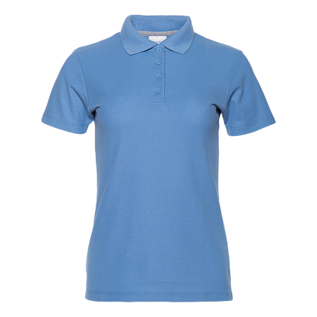 Рубашка поло женская STAN хлопок/полиэстер 185, 04WL, Голубой,  (761)  (44/S)