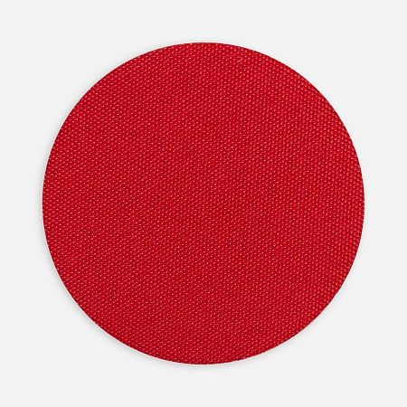 Наклейка тканевая Lunga Round, M, красная
