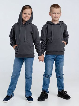 Худи детское Kirenga Kids 2.0, темно-серое (графит), размер 14 лет (154-164 см)