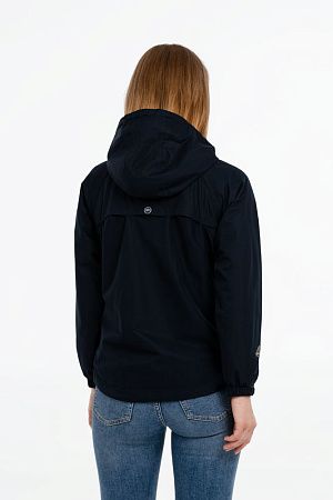 Ветровка женская Stratus, темно-синяя, размер XS