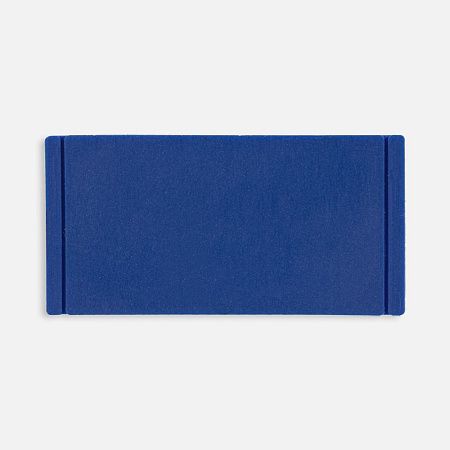 Лейбл из ПВХ Dzeta, XS, синий