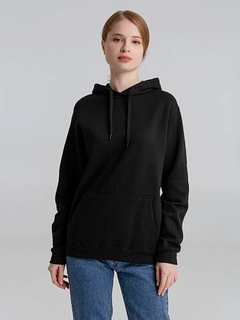 Толстовка с капюшоном Slam 320, черная, размер XXL