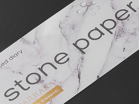 Ежедневник с каменной бумагой недатированный А5 «Carrara»