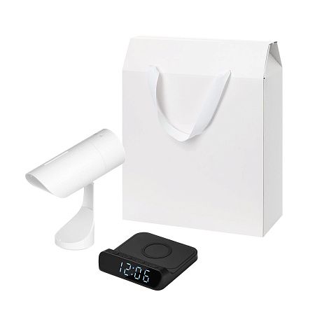 Подарочный набор Prisma, Rigel, черный (увлажнитель воздуха, зарядное устройство)