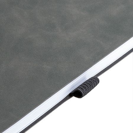 Ежедневник Nubuck Touch, недатированный, серый